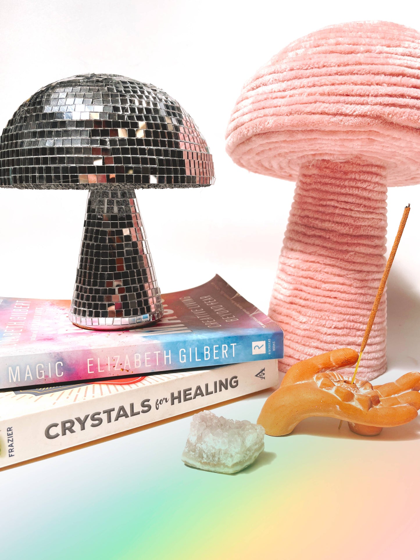 Silver Disco Mushroom