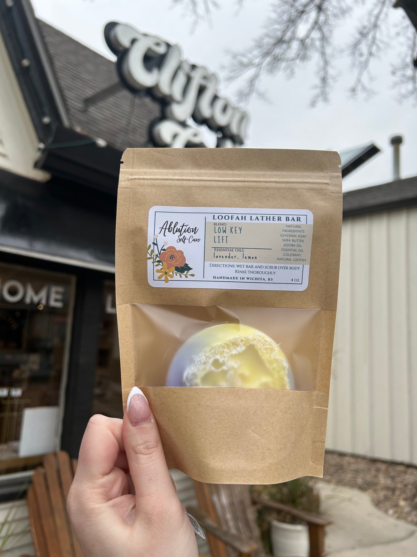 Low Key Lift Loofah Lather Bar