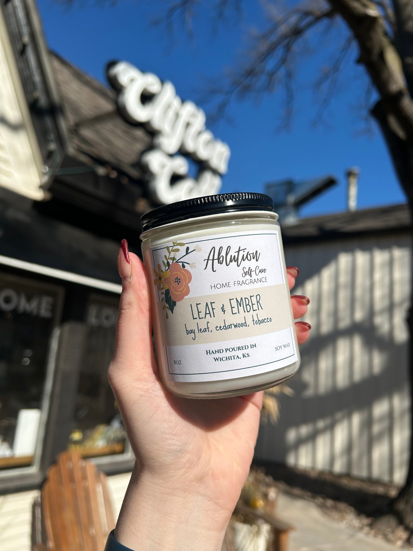 Leaf & Ember Soy Candle