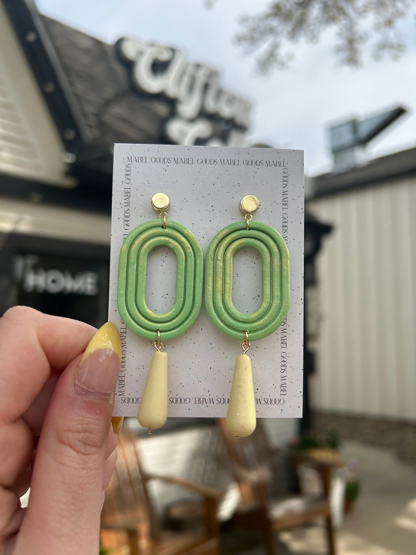 Mabel Goods Princess Clay Earrings