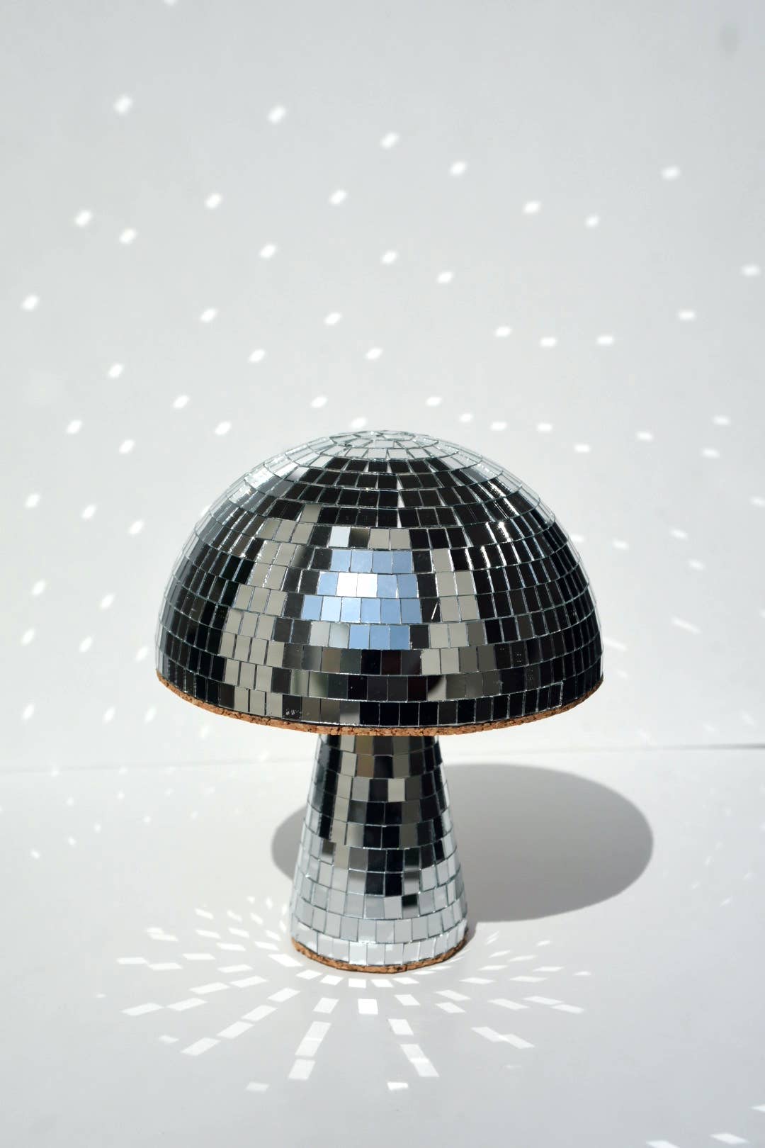 Silver Disco Mushroom