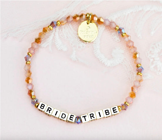 Bride Tribe Little Words Bracelet