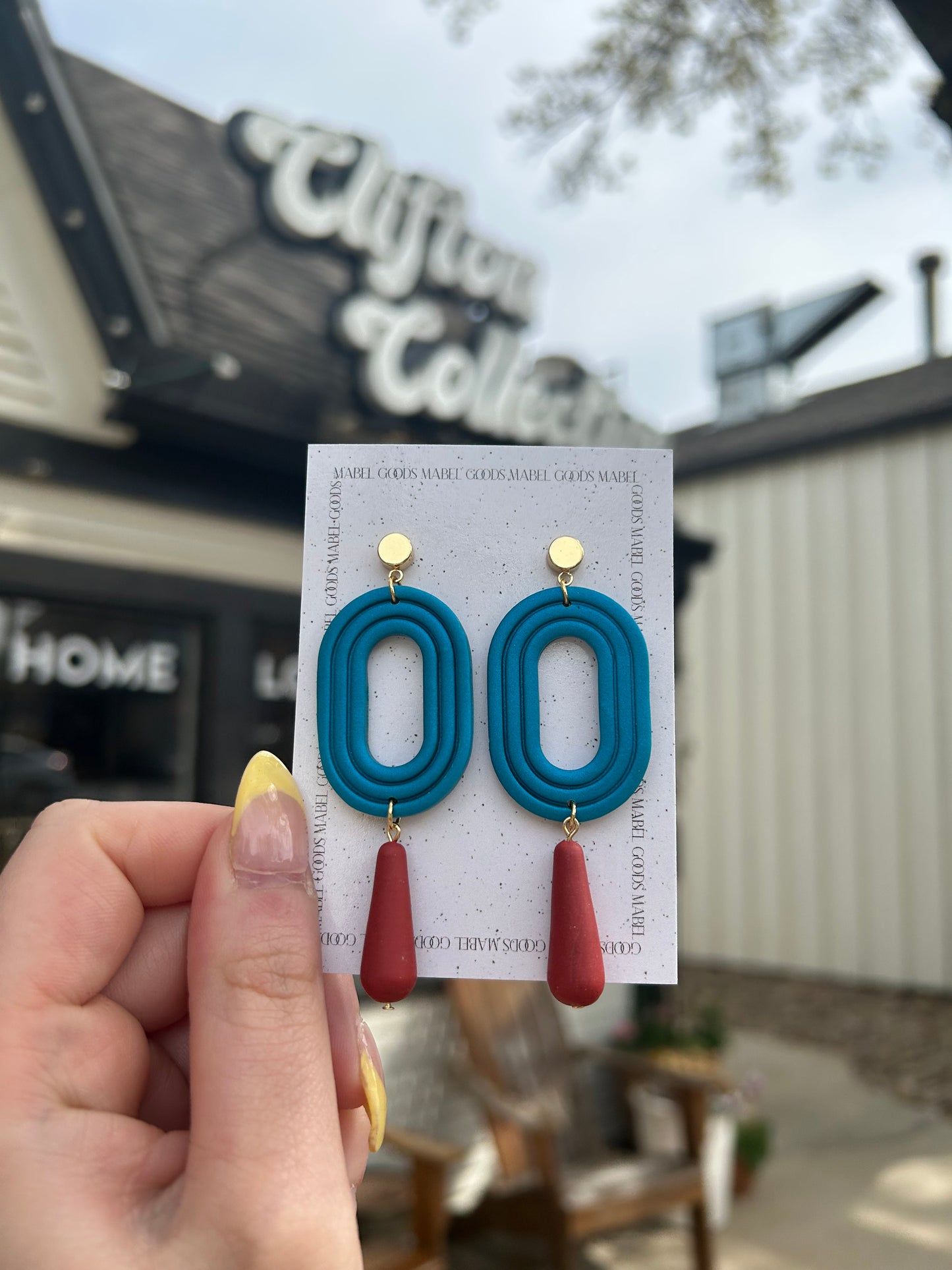 Mabel Goods Princess Clay Earrings