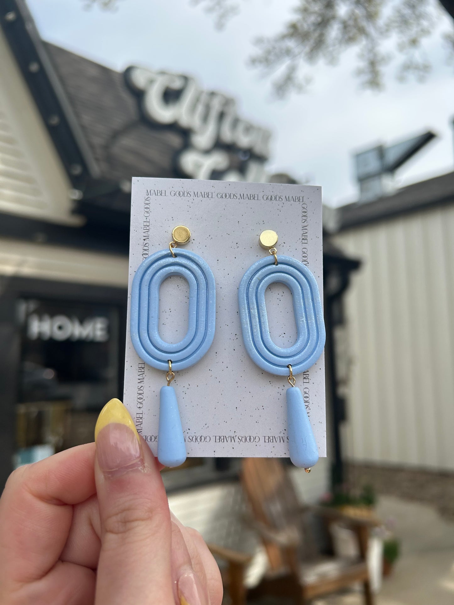 Mabel Goods Princess Clay Earrings