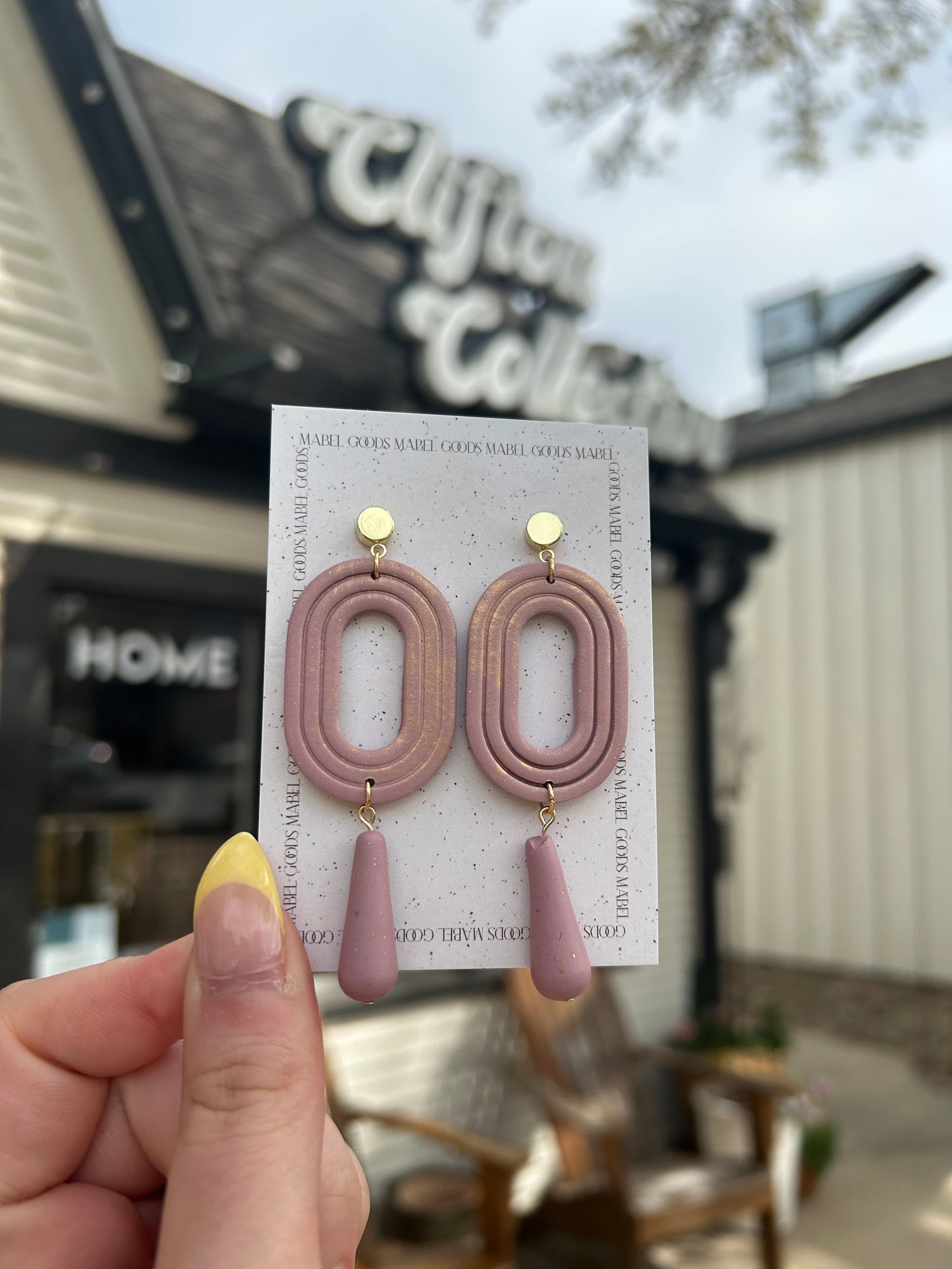 Mabel Goods Princess Clay Earrings