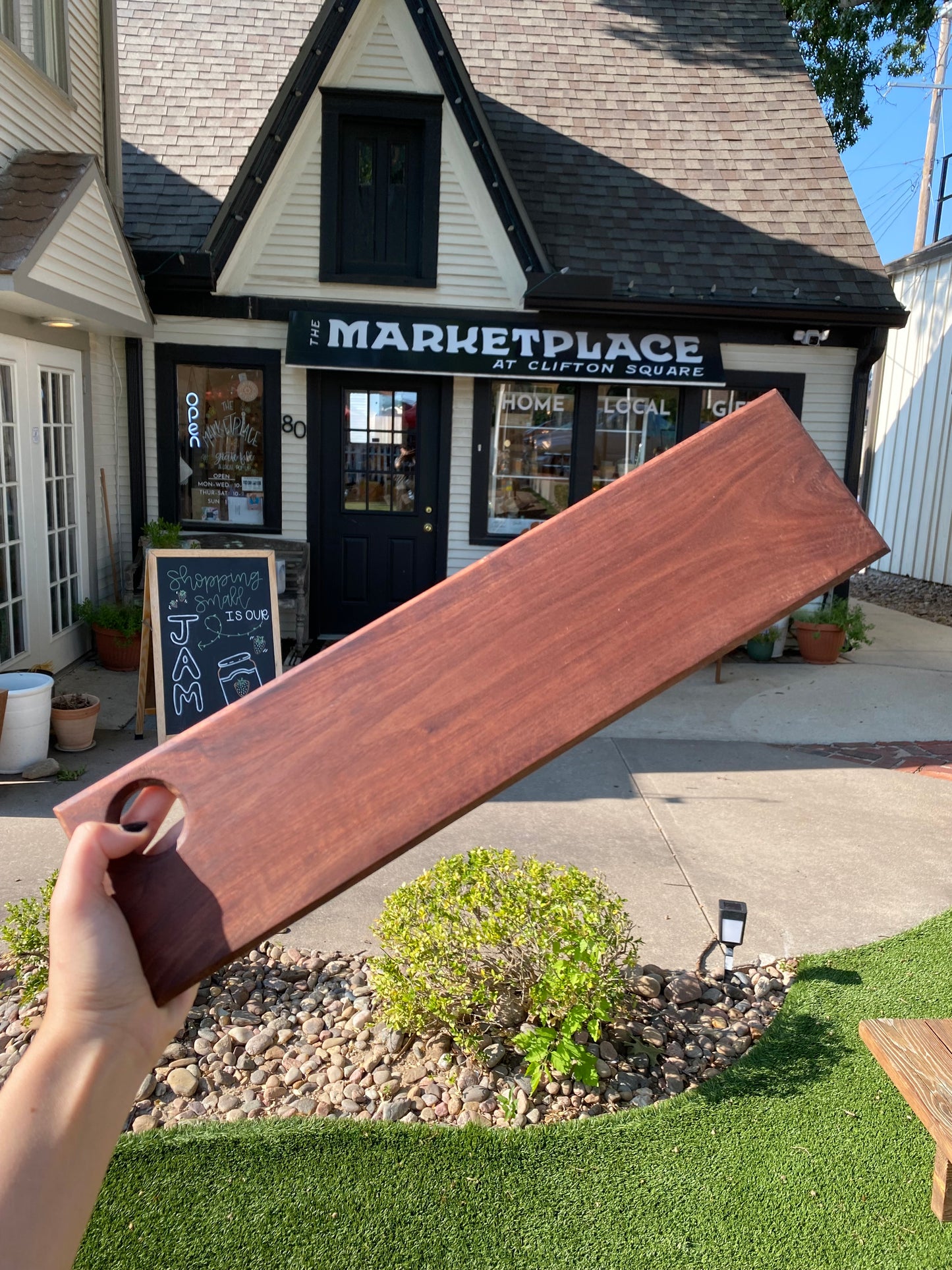 Handmade Walnut Serving Tray
