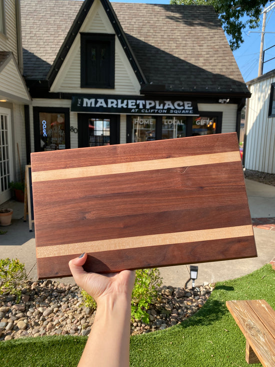 Handmade Square Wood Cutting Board