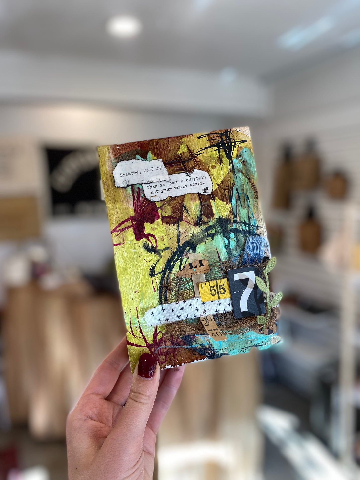 Mixed Media Inspirational Art