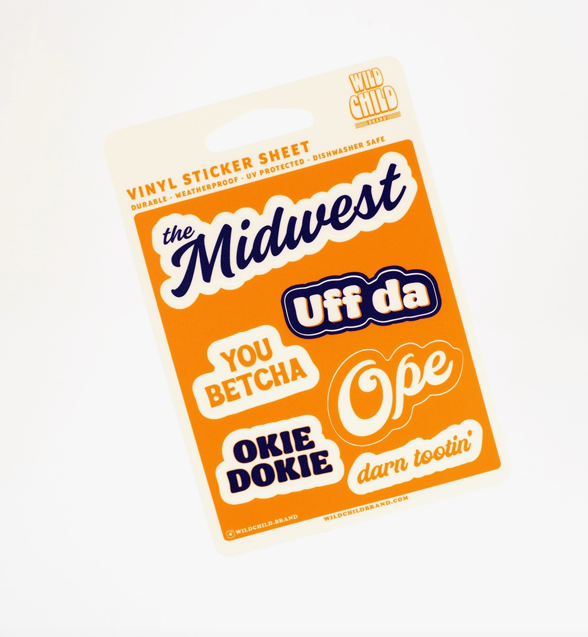 Midwest Slang Sticker Sheet