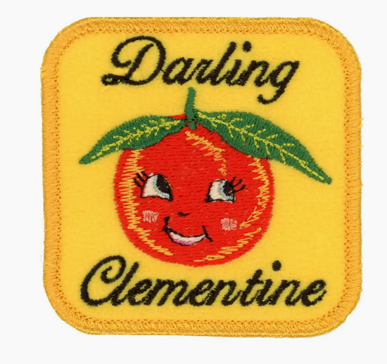Darling Clementine Iron On Patch