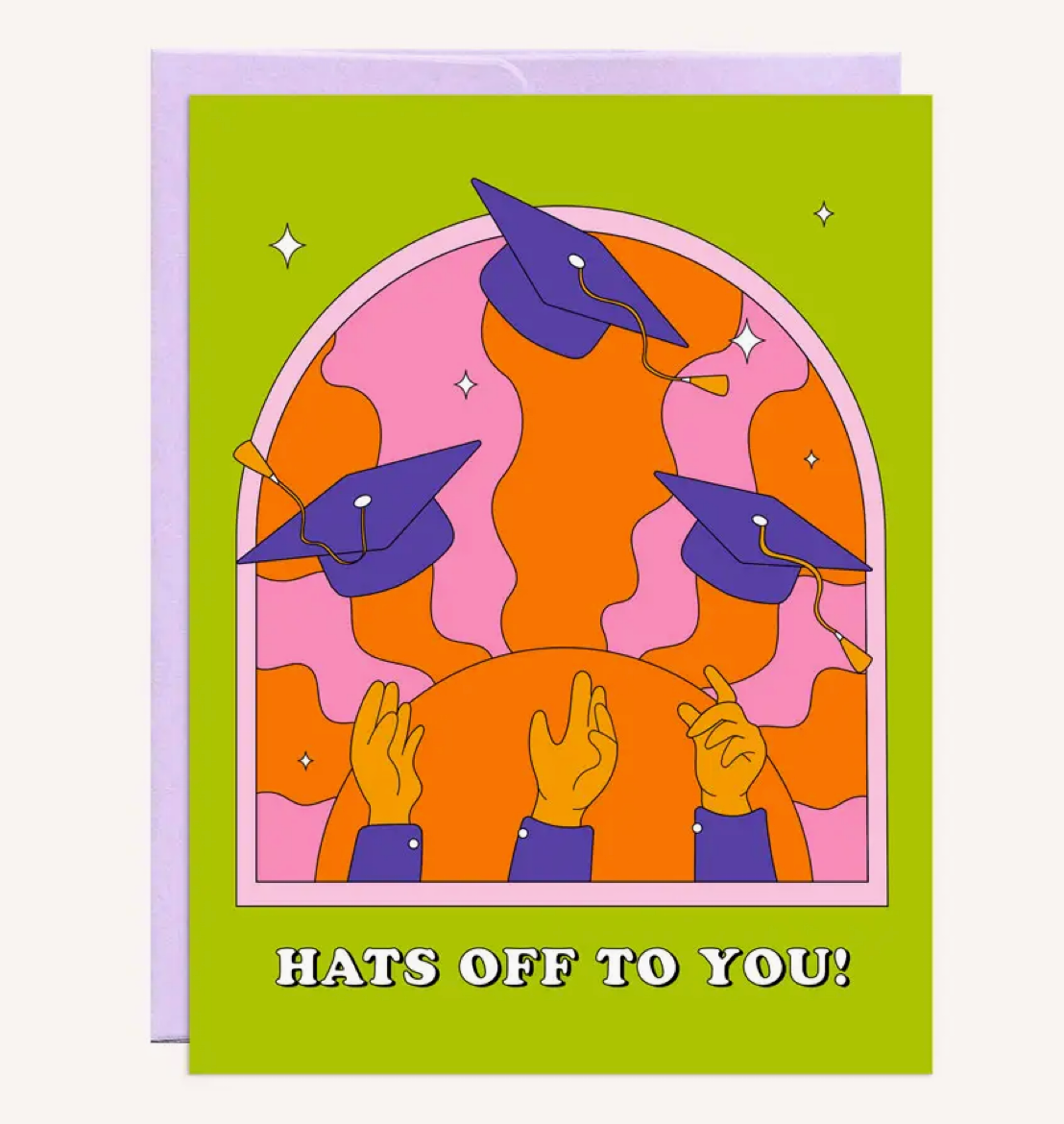 Hats Off To You | Graduation Card
