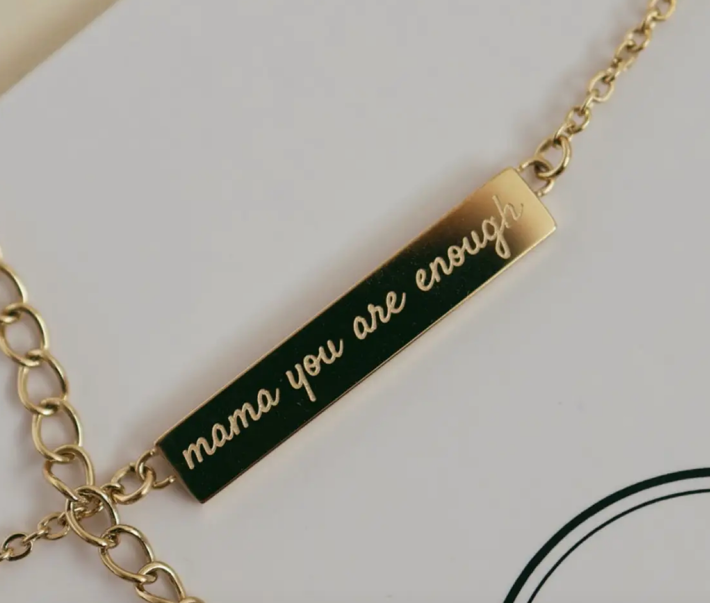Mama, You Are Enough Bracelet/Necklace