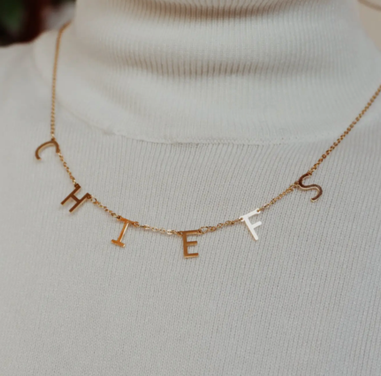 KC Chiefs Necklace