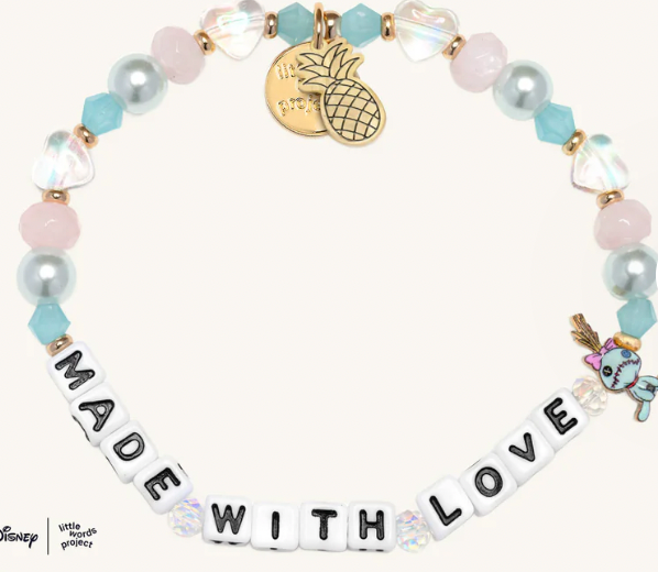 Little Words Made With Love Bracelet