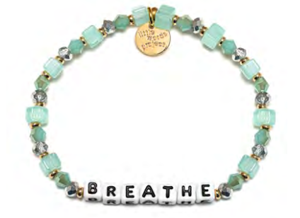Breathe Little Words Bracelet