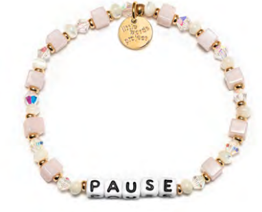 Pause Little Words Bracelet