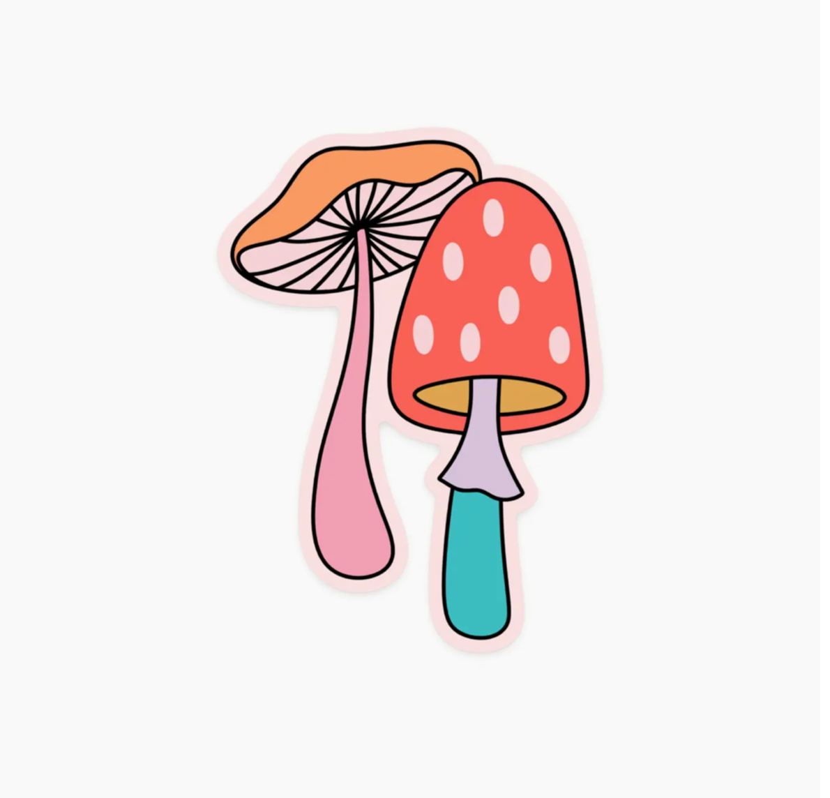 Mushroom Sticker