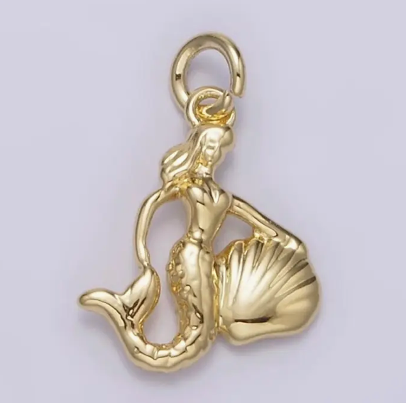 Mini Mermaid Charm