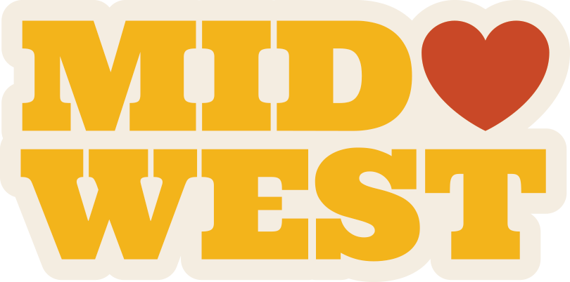 Midwest Love Sticker
