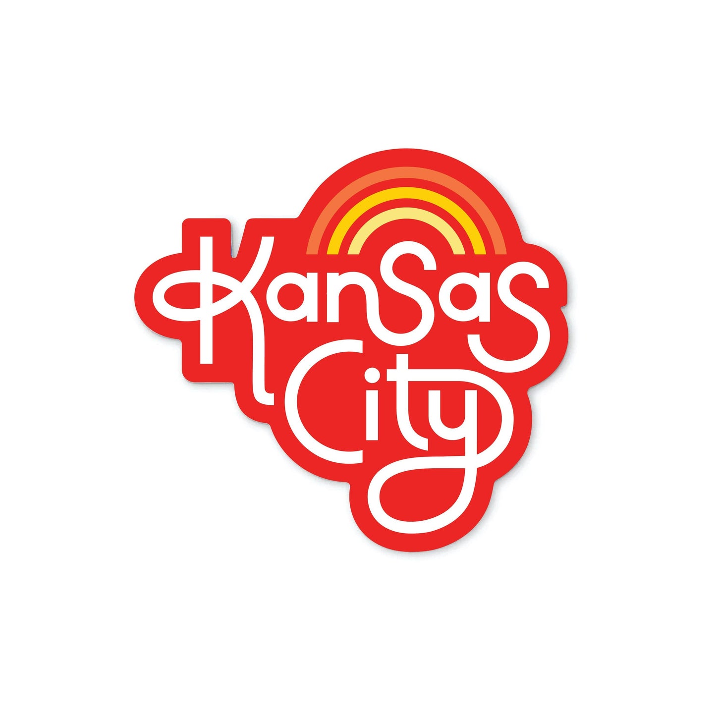 Retro Kansas City Sticker