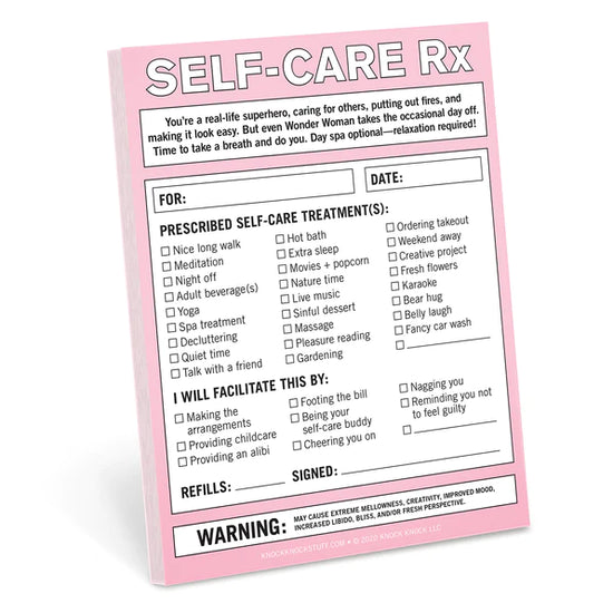 Load image into Gallery viewer, Self-Care RX Nifty Note Pad

