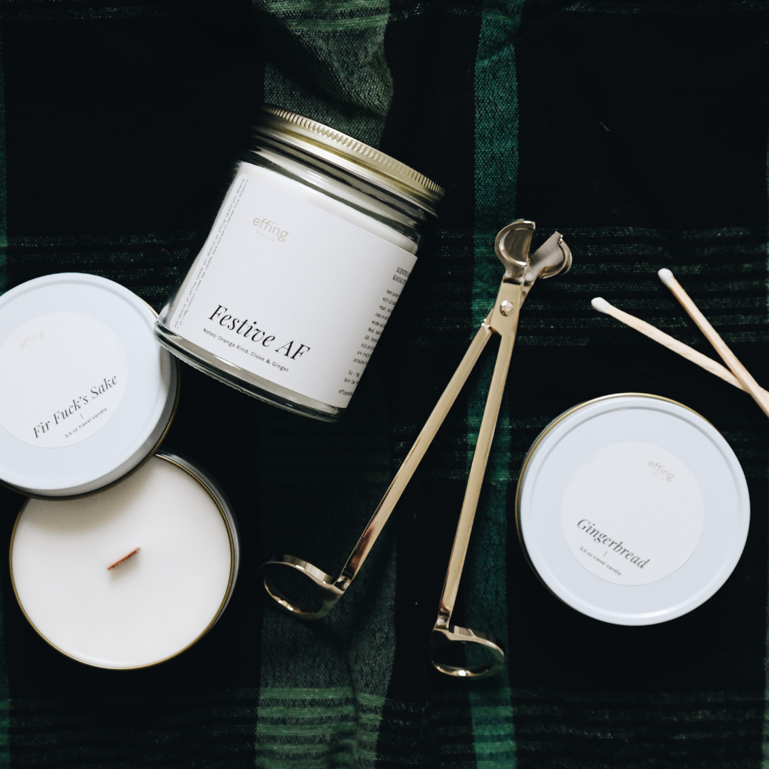 Festive AF Holiday Candle