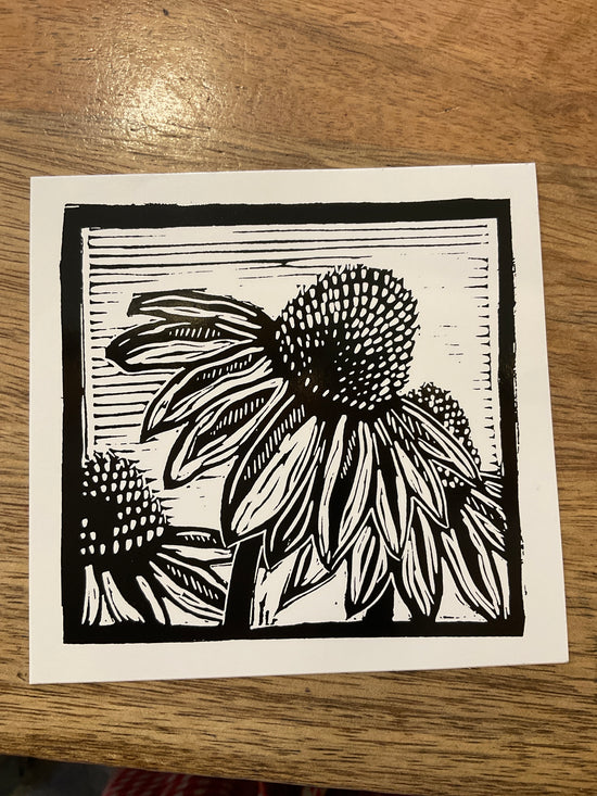 Coneflower Sticker
