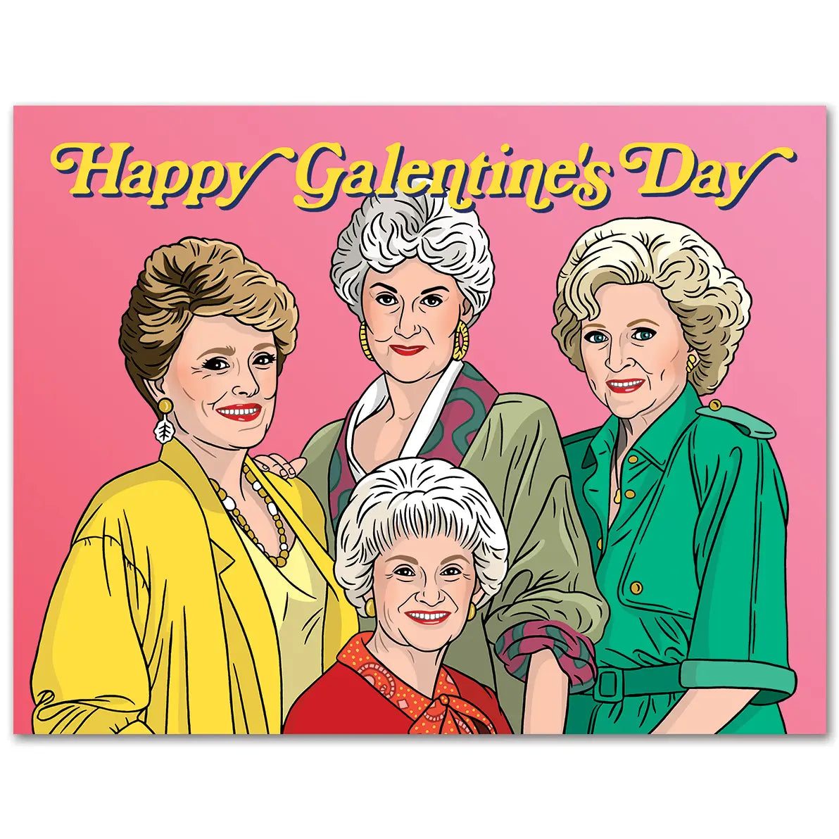 Golden Girls Galentine's Card