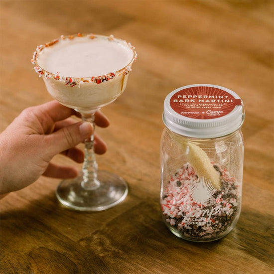 Load image into Gallery viewer, Peppermint Bark Martini Camp Craft Cocktails

