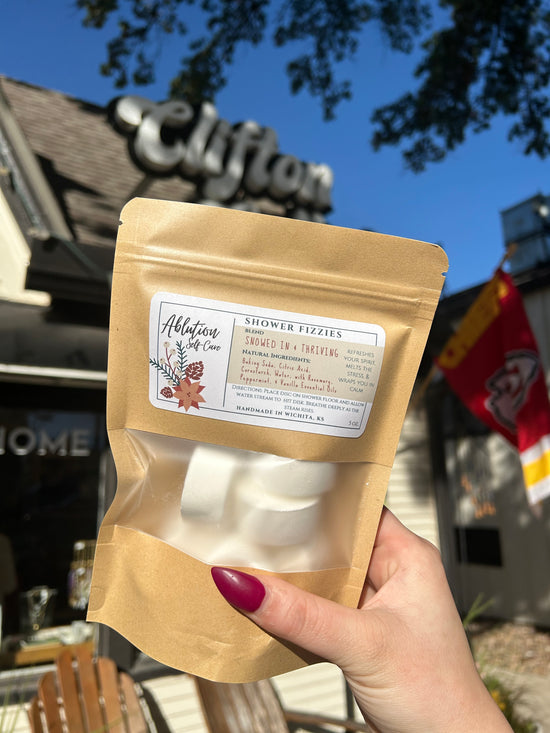 Snowed In & Thriving Shower Fizzies