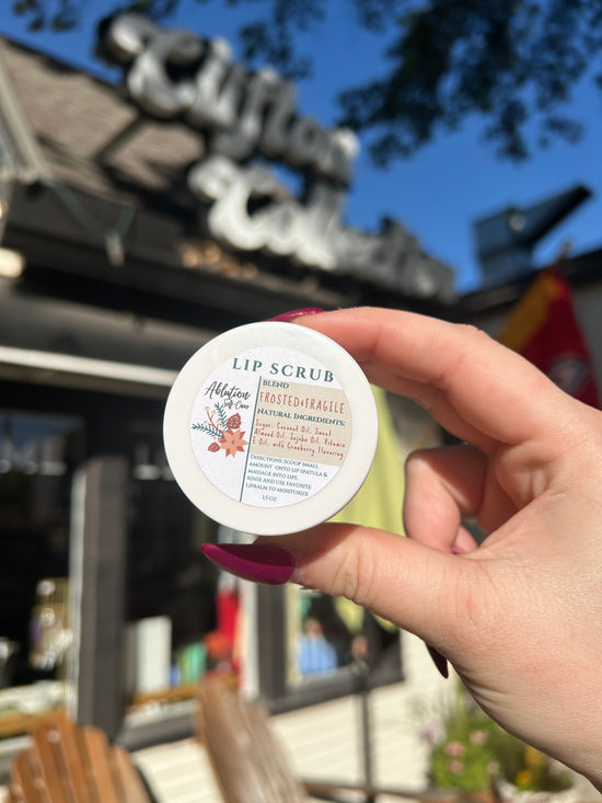 Frosted & Fragile Lip Scrub