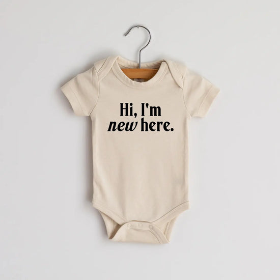 New Here Onesie