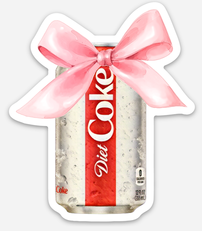 Tay's Fav Diet Coke Sticker