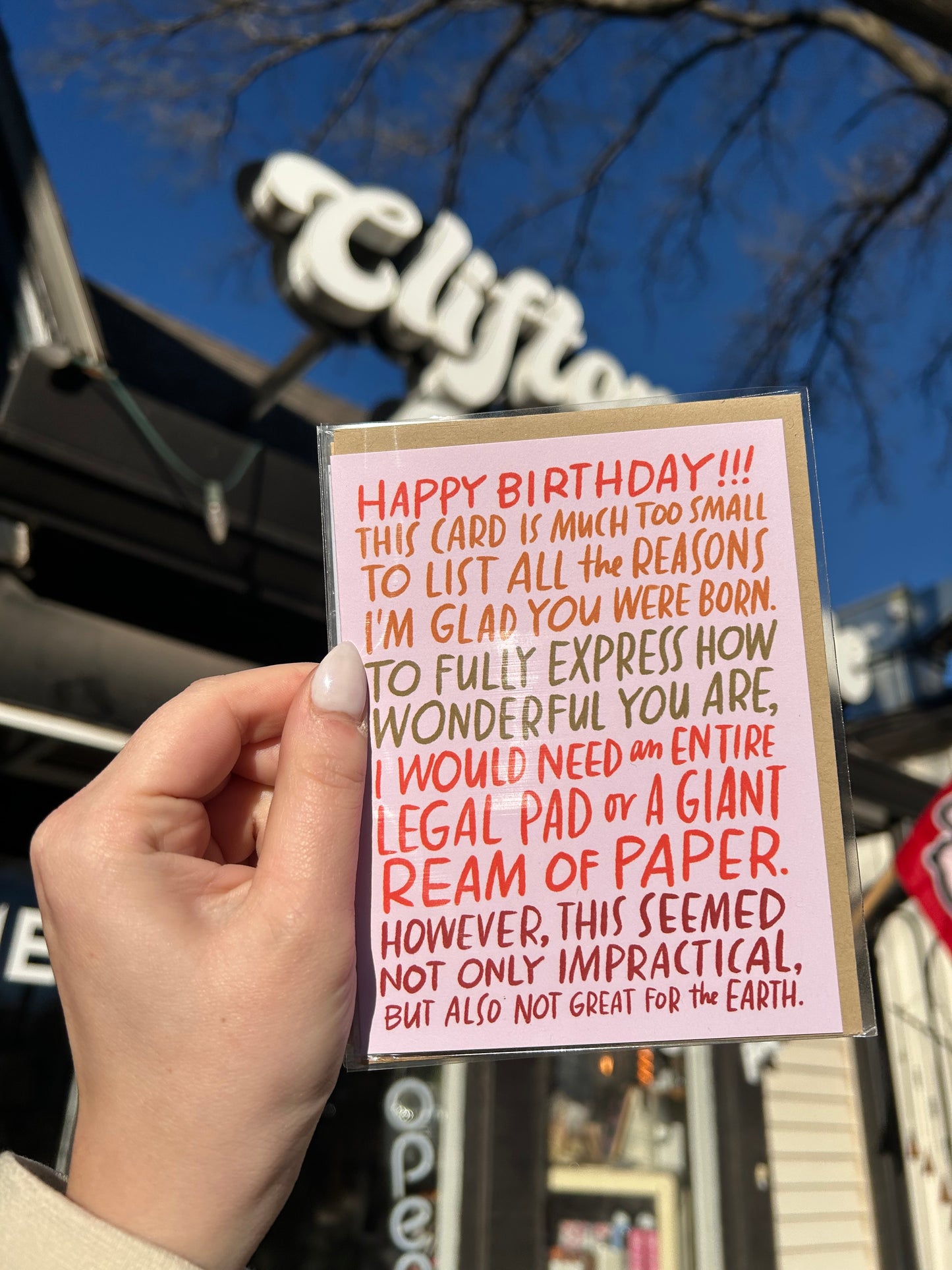 Happy Birthday Such a Small Card