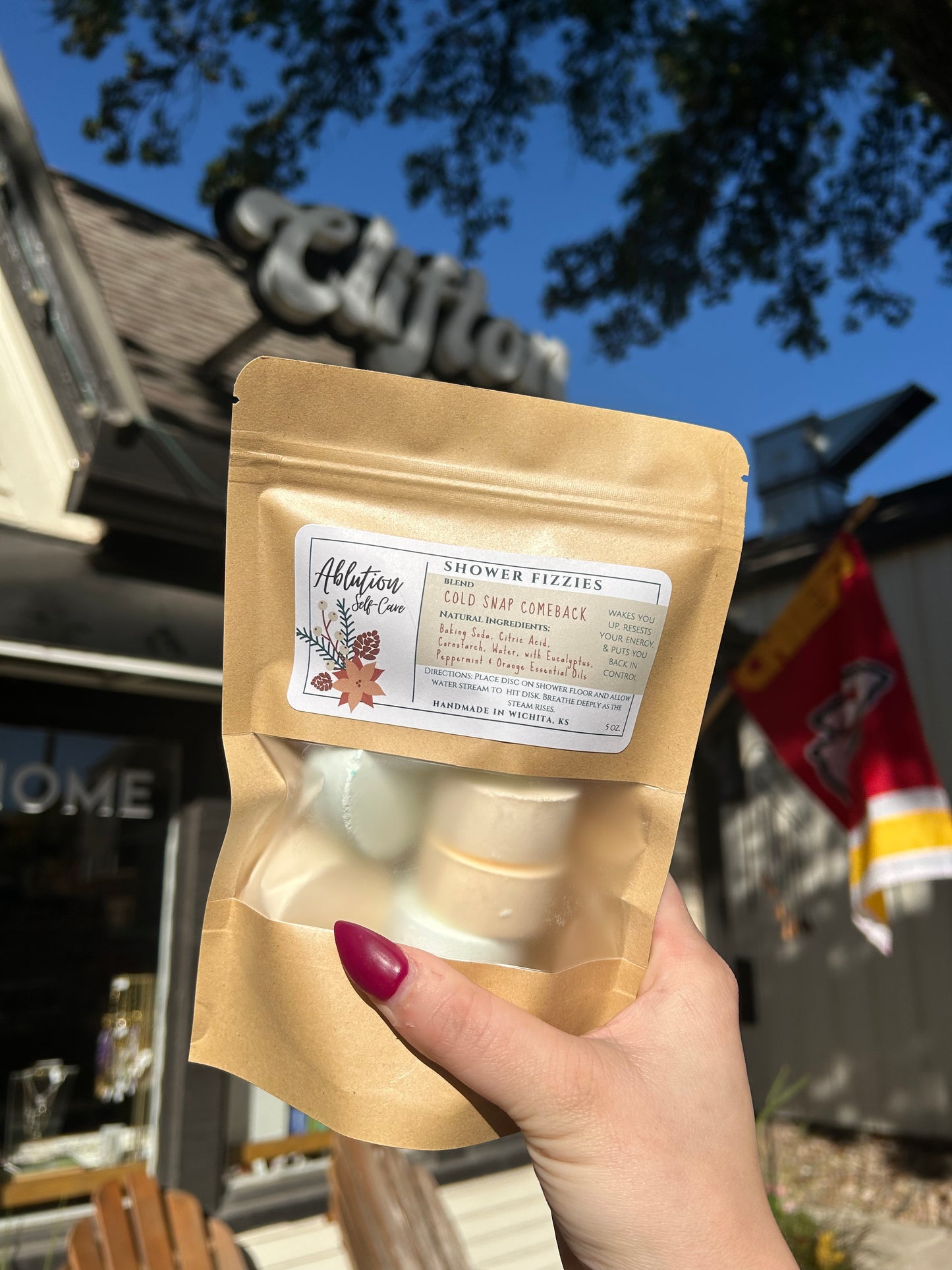 Cold Snap Comeback Shower Fizzies