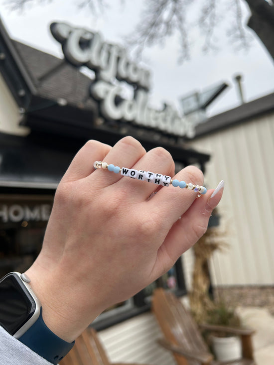 Worthy Little Words Bracelet