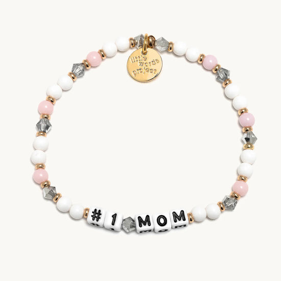 #1 Mom Little Words Bracelet