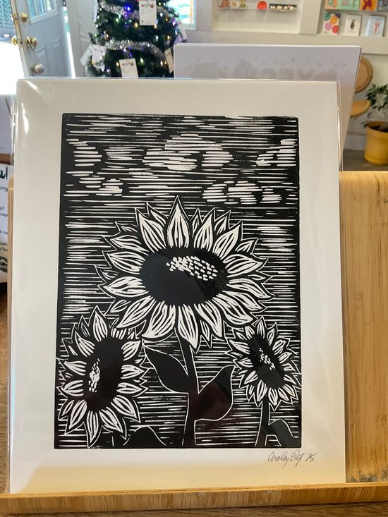 Sunflower Skies Print