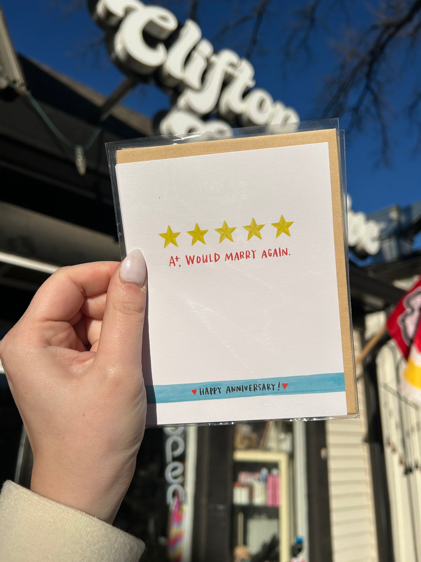 Would Marry You Again Card