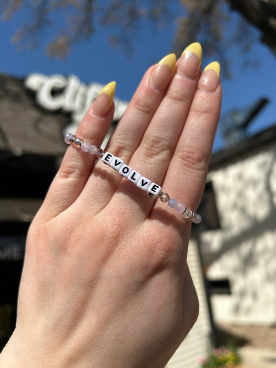 Evolve Little Words Bracelet