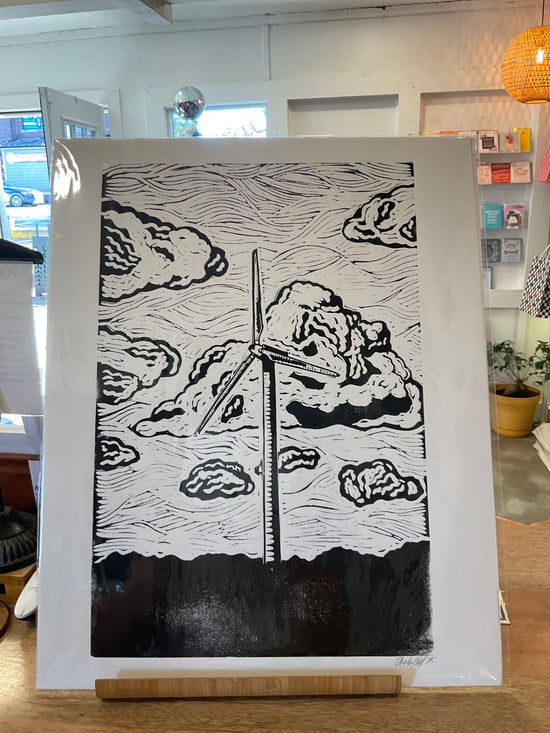 Wind Turbine Print