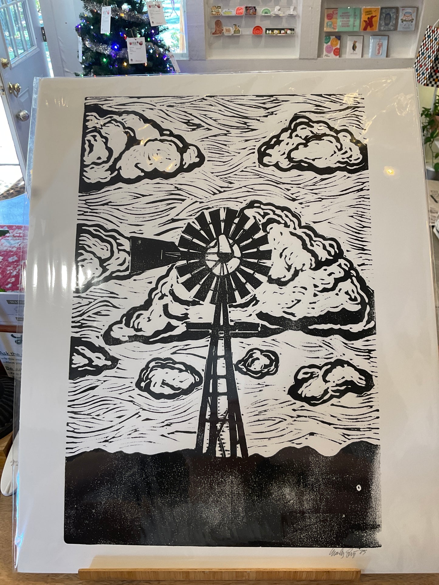 Windmill Print