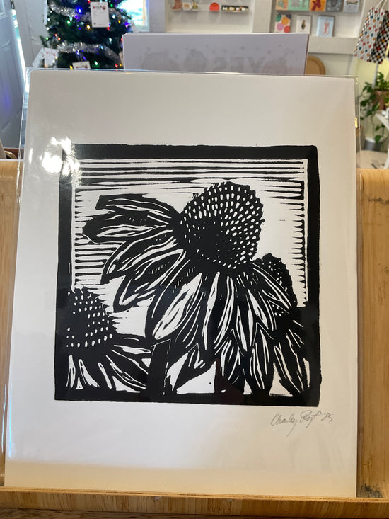 Sunflower Square Print