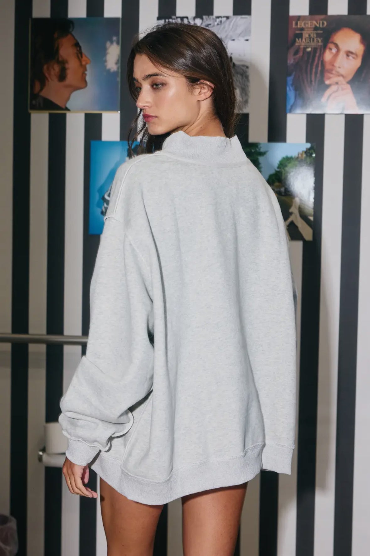 Game Day Reversible Mock Neck – KC Edition