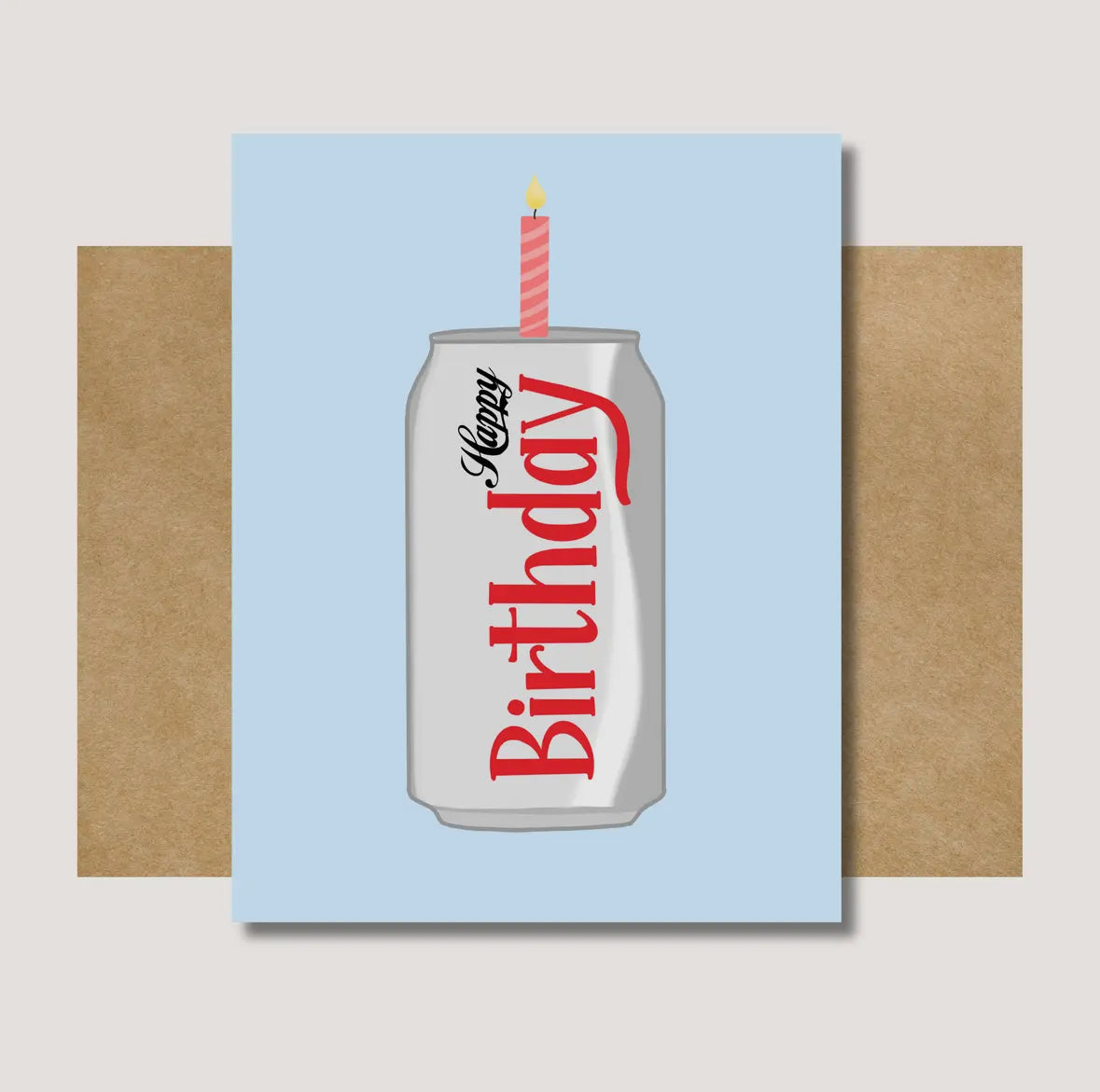 Diet Coke Birthday Card