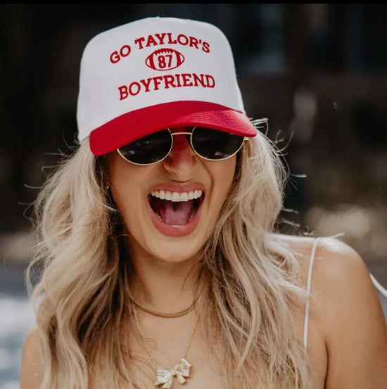 Go Taylors Boyfriend Embroidered Hat