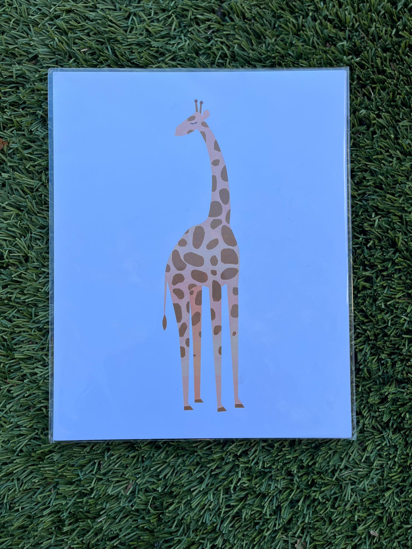 Gerry the Giraffe 8X10 Print