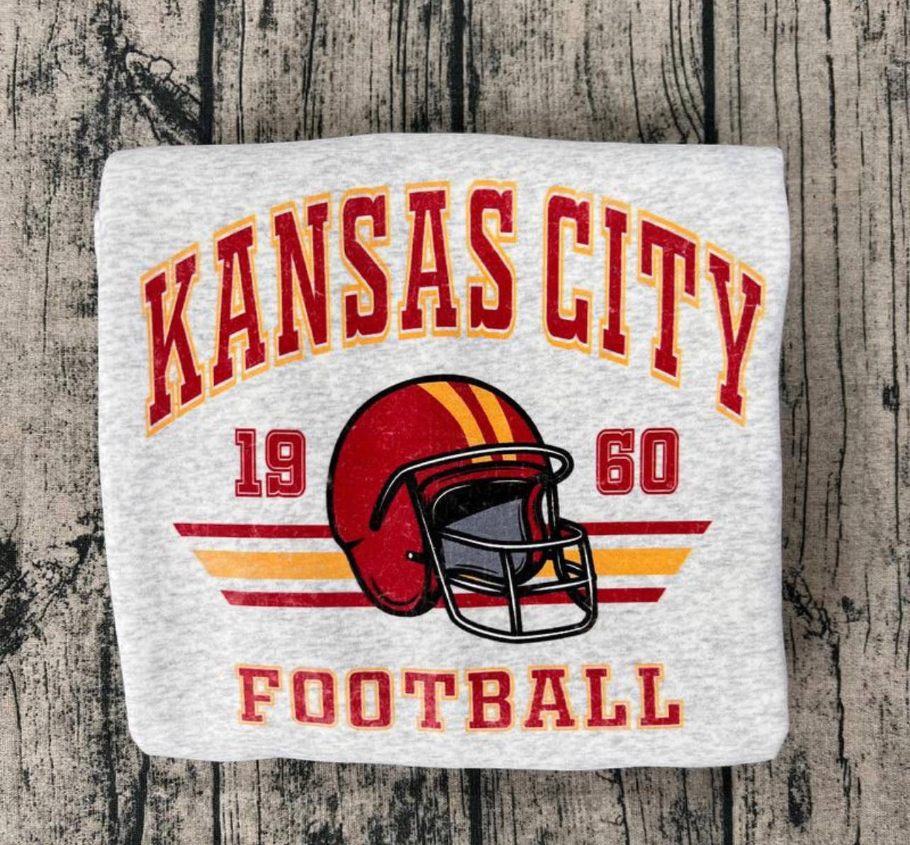 1960 KC Chiefs Grey Crew