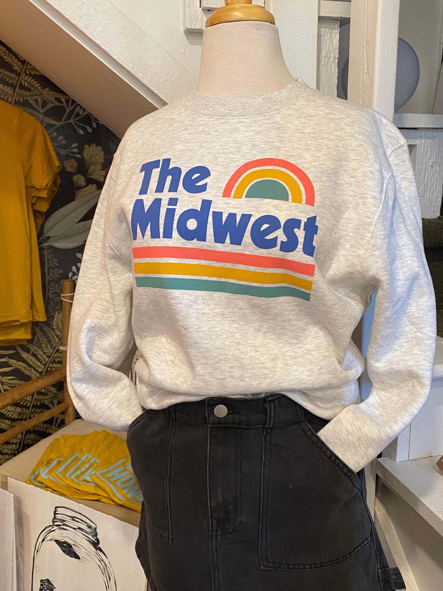 Midwest Pastel Crewneck Sweatshirt
