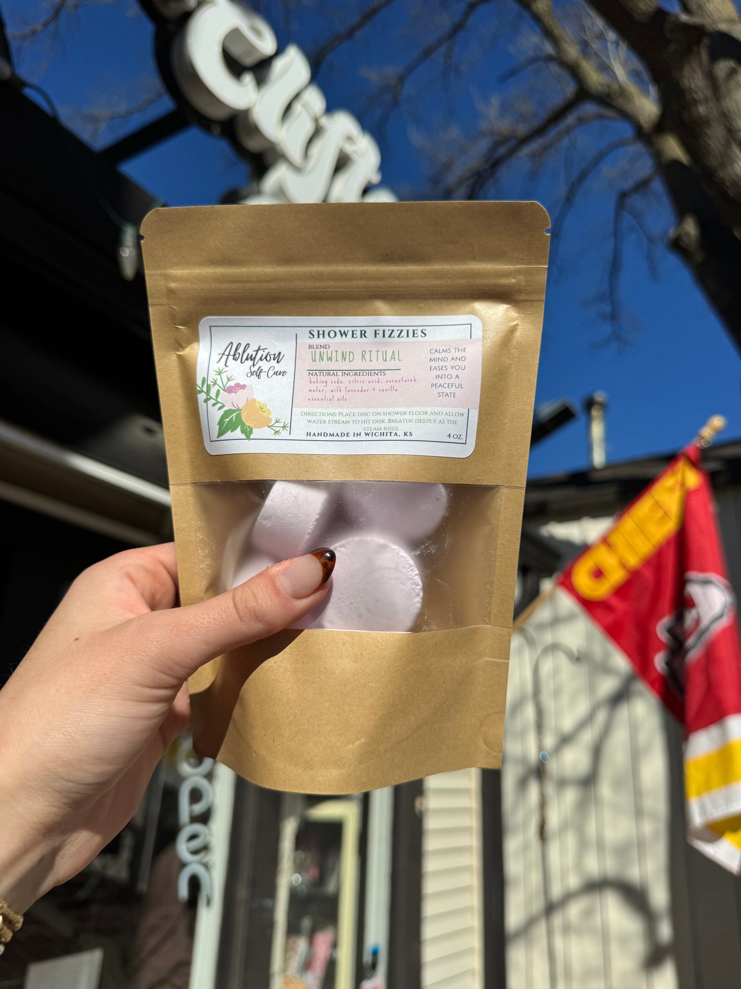 Unwind Ritual Shower Fizzies